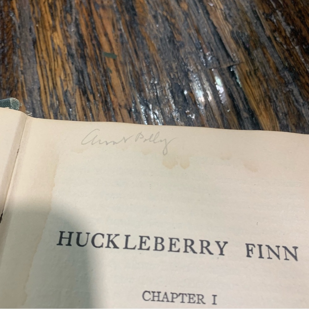 Mark Twain Huckleberry Finn Vol 13 Vintage Collectible Hardcover Book - Picture 12 of 16